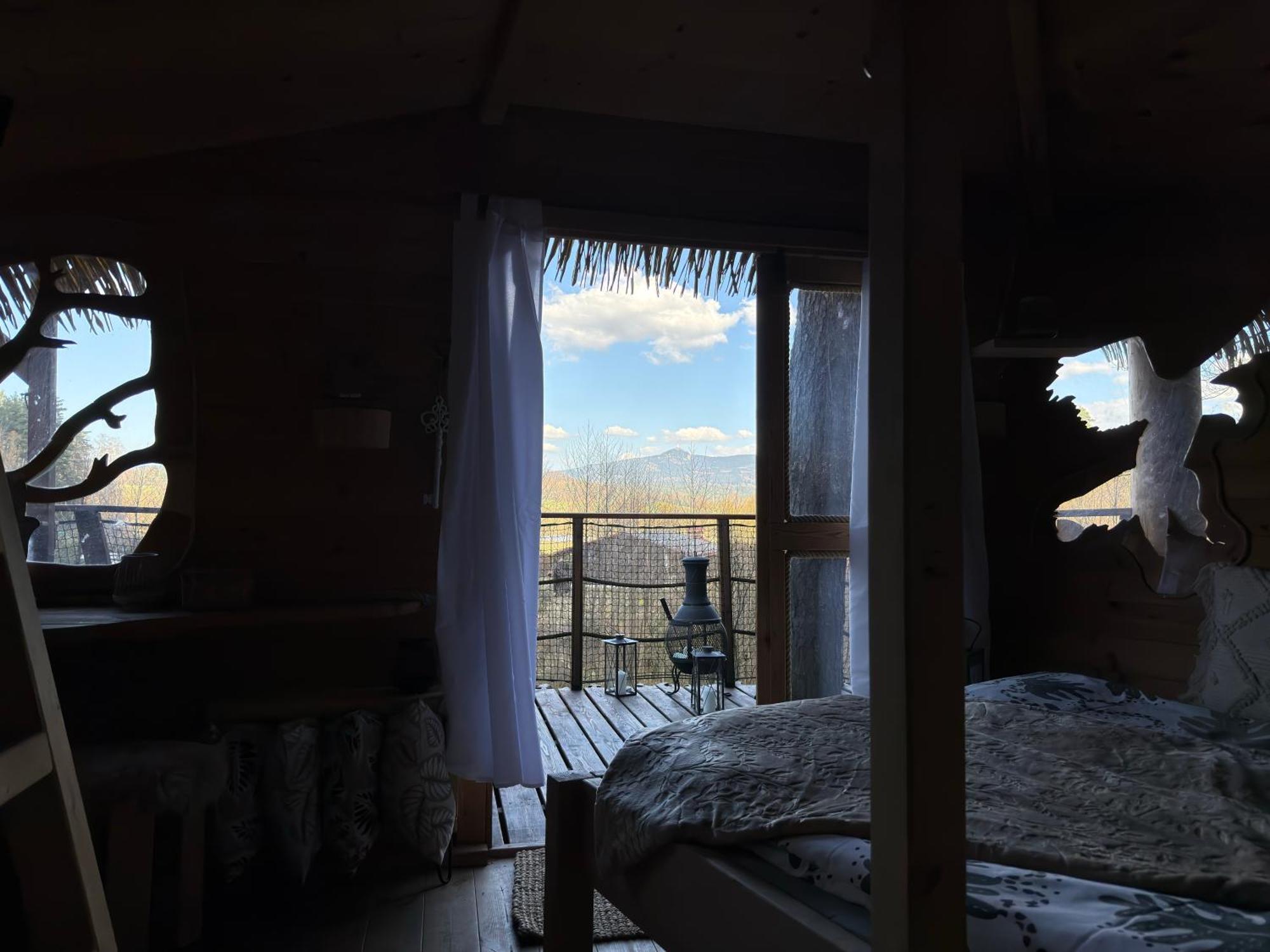 Treehouse U Rybnika Hotel Osecna Buitenkant foto